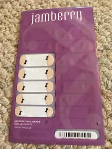 Jam berry Nail Wraps - White With Bow - Brand New - Picture 1 of 4