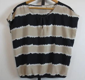 Top Ann Taylor Loft Dolman Manga Elástica Cintura Cintura Para Mujer S Manga Corta - Imagen 1 de 5