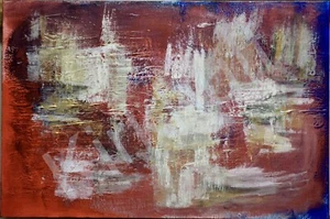 Chaos: An abstract acrylic painting original - Picture 1 of 2