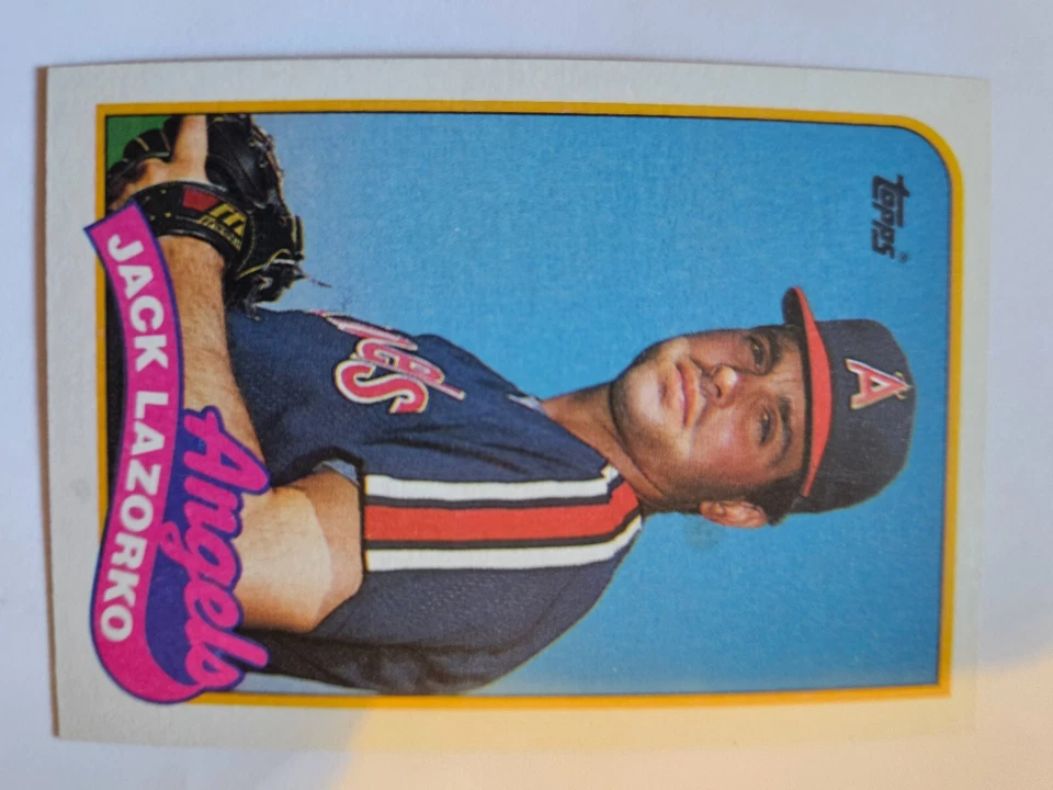 1989 TOPPS JACK LAZORKO #362 NM - Image 1 of 1