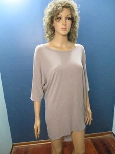 L gray asymmetrical knit sleep top blouse by LULAROE - Picture 1 of 14