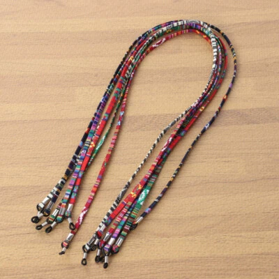 6 piezas Soporte para gafas Cadenas Decorativas Gafas de sol Cadena Gafas Soporte Collar Foto 1 de 4