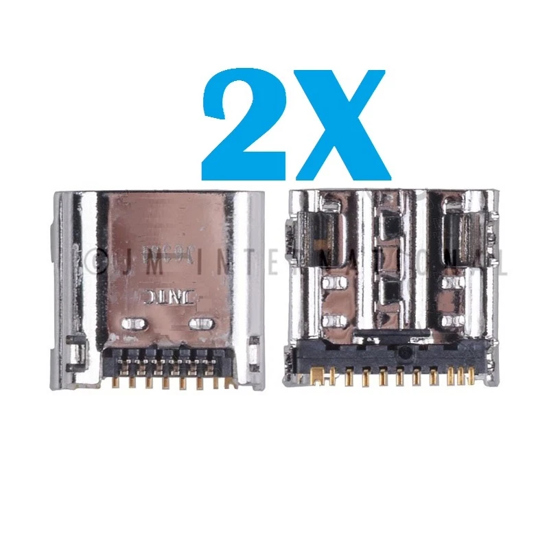 2X Samsung Galaxy Tab 3 P5200 P5210 Cargador USB Puerto de Carga Conector Base Foto 1 de 1