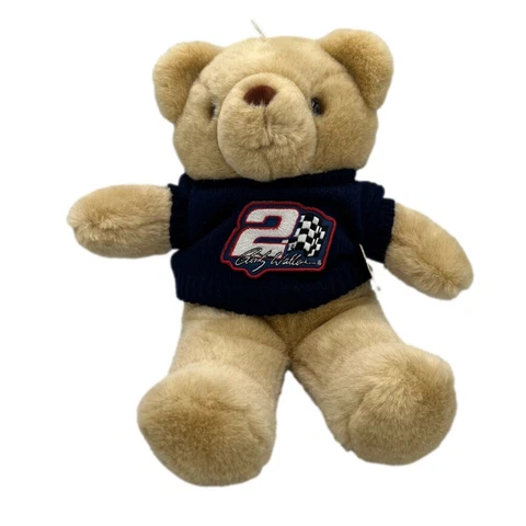 Rusty Wallace Nascar Racing Vintage Plush Teddy Bear Cover