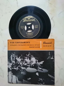 Frankfurt Allstars Four Temperaments *1956 Brunswick EP Mangelsdorff, Gojkovic - Picture 1 of 3