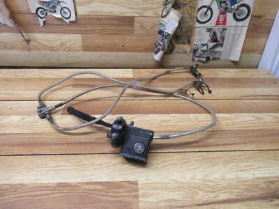 CANNONDALE 440 QUAD ATV *2003 FRONT BRAKE MASTER AND OIL LINES - Image 1 of 4