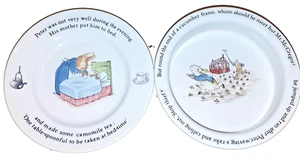 Wedgewood "Peter Rabbit" Geschirr & Teller Set 17,5 cm Beatrix Potter Designs Neuwertig - Bild 1 von 9