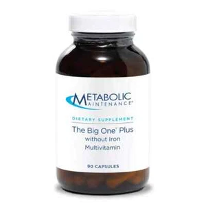 The Big One® Plus without Iron 90 Capsules Metabolic Maintenance - Picture 1 of 1