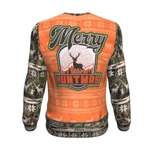 Merry Huntmas Jagd Ugly Christmas Sweatshirt, Hunter Xmas Holiday Sweatshirt - Bild 1 von 6