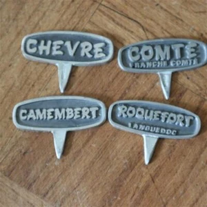 4 piques a fromage ETAIN CHATEL comté chevre camembert roquefort - Photo 1/5
