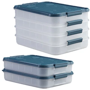 Fridge Storage Containers Food Organizer Bins Stackable Fridge Storage Container - Picture 1 of 14