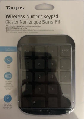 NUMERIC KYPD WLS BLK GRY-Brand New - Image 1 of 4