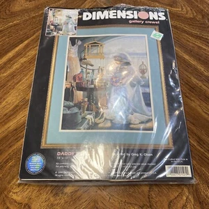 Dimensions Crewel Embroidery Kit Daddy's Little Girl Greg K Olsen #1525 Wedding - Picture 1 of 6
