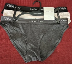 NWT Calvin Klein Women's Bikini Underwear 3-Pack Multicolor QP2349X-905-MEDIUM - Picture 1 of 2