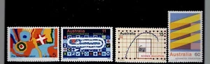 Australia Scott #602-05, Singles 1974 Complete Set FVF MNH - Picture 1 of 1