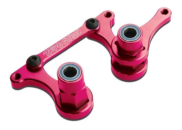 Traxxas 3743P Pink Aluminum Steering Bellcrank Slash 2WD Rustler Bandit XL-5 VXL - Image 1 of 1