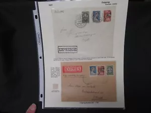 1937 World Jamboree Outgoing Express Mail Envelopes RT1 - Picture 1 of 1