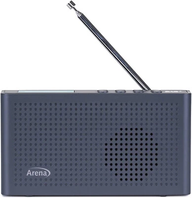 Arena Tragbares Radio DAB+ UKW Radio, Akku, USB Ladefunktion TRA26DAB - Schwarz - Bild 1 von 3