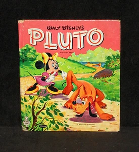 Tell-A-Tale #2552 - Walt Disney Pluto - 1957 Whitman hardcover - Minnie Mouse - Picture 1 of 1