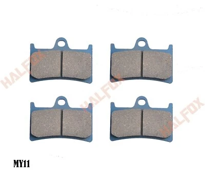 Front brake pads for YAMAHA YZF R6 1999-2012 R1 1998-2006 FZ1 06-12 FZ8 11-12 - Image 1 of 2