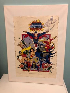 RARO PÓSTER PROMOCIONAL 1984 DC COMICS SUPER POWERS KENNER TOYS STORE SORTEO - Imagen 1 de 21