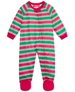 Pijama Familiar Bebé Unisex Vacaciones Aplastado Rayas Pies 1 pieza Talla 24M - Imagen 1 de 1