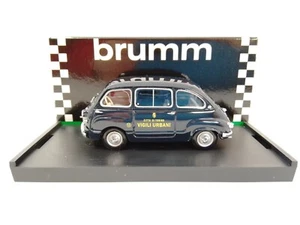 Brumm Fiat 600 Multipla Berlina 1a serie Vigili urbani Torino 1956 1/43 R649 - Foto 1 di 2