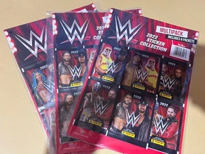 Panini WWE 2022 Sammlung BÜNDEL. Neues Album, 3 Multipackungen, 15 Packungen & 1 Box. - Bild 1 von 7