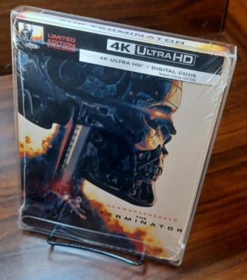 Terminator 1984 4K Steelbook (4K-No Digital Code) w/PROTECTIVE SLEEVE-Free S&H - Image 1 of 4
