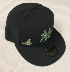 LIDS HAT DROP EXCLUSIVE NEW YORK YANKEES MLB NEW ERA CASHED CHECK 59FIFTY 7 3/8 - Picture 1 of 9