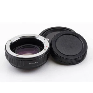 Lens Adapter Focal Reducer Speedbooster for Pentax PK Lens to Micro M4/3 Camera - Picture 1 of 3