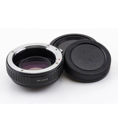 Lens Adapter Focal Reducer Speedbooster for Pentax PK Lens to Micro M4/3 Camera - Image 1 of 3