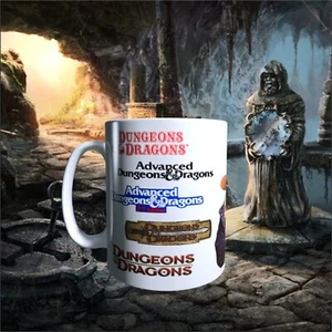Dungeons & Dragons - 2 diseños - Mago o iniciativa - taza de café de 11 oz - Imagen 1 de 16