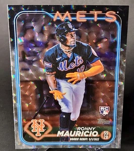 2024 Topps Update Series - (RC) Ronny Mauricio Silver Crackle - New York Mets  - Picture 1 of 2