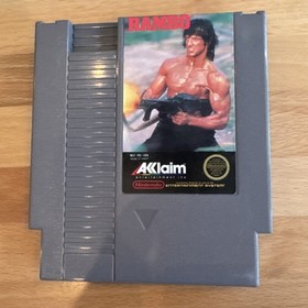 Rambo Nintendo NES Video Game 1988 Edition Cartridge Only