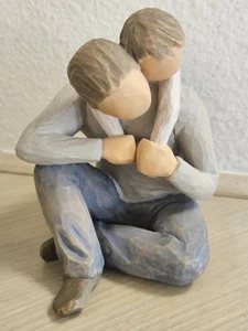 Willow Tree That's My Dad Hand-painted Figurine Dad and Child No Box - Picture 1 of 10