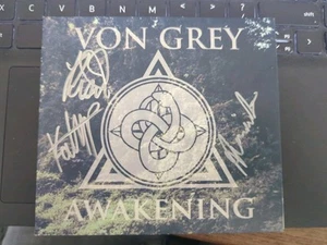 VON GREY AWAKENING Signed CD unplayed - Bild 1 von 4
