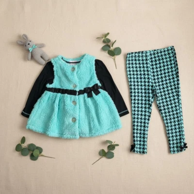 Nuevo Sin Etiquetas Niños Cuartel General Bebé Niña Conjunto Talla 2T Foto 1 de 2