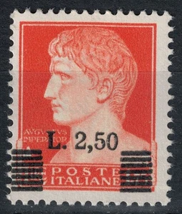 ITALIA LUOGOTENENZA 1945 Imperiale soprastampato MH* - Picture 1 of 1