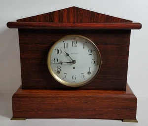 Antique Seth Thomas Adamantine Mantel Clock 8-Day, Time/Strike, Key-wind - Picture 1 of 19