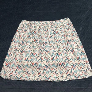 Kimmery Floral Golf Tennis Skirt Skorts Soft Knit Stretch Pull On 2x pickle ball - Picture 1 of 5
