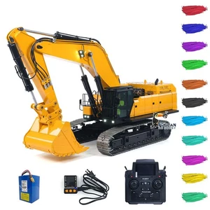 1:14 395F RC Excavadora Pesada Hidráulica RTR 1.0L Bomba Doble PL18EVLITE Humo - Imagen 1 de 12