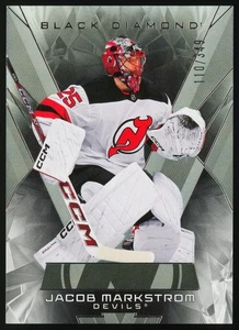 2025-26 Upper Deck Black Diamond, Jacob Markstrom, New Jersey Devils (110/349) - Picture 1 of 2