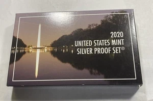 2020-S U.S. Mint Silver Proof Set With W Nickel In OGP Item 9416 - Picture 1 of 13
