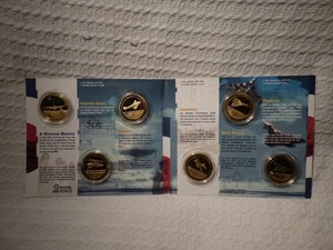 Juego de monedas de historia gloriosa de la Real Fuerza Aérea de la RAF X 6 - Colección Koin Club - Imagen 1 de 13
