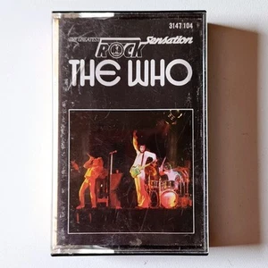 The Who "The Greatest Rock Sensation", K7 Cassette Audio, 1976 Rare - Foto 1 di 4