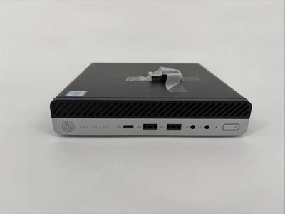 HP EliteDesk 800 G3 (256GB SSD, Intel Core i5-7500T, 2.70 GHz, 8GB) Mini Desktop - Image 1 of 4