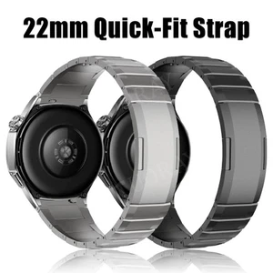 Für Huawei Watch GT 6/GT 5 Pro/GT 4/GT 3/GT 2E/46MM/42MM Luxus Edelstahl Armband - Picture 1 of 26
