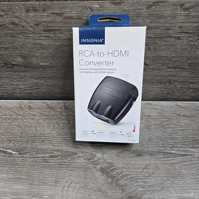 Insignia RCA to HDMI Converter w/ RCA Cables & Power Supply - Model NS-HZ330 - Image 1 of 3