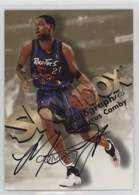 Skybox Premium Autographics Marcus Camby 1998-99 automático Foto 1 de 2